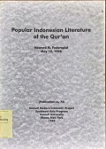 Popular Indonesian literature of the Qur'an