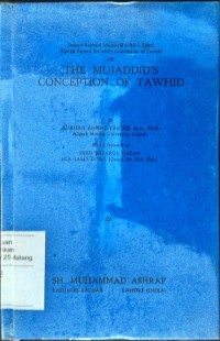 The mujaddid's conception of Tawhid