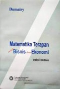 Matematika Terapan untuk Bisnis dan Ekonomi