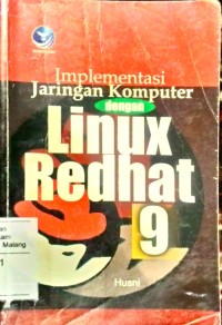 Implementasi jaringan komputer dengan LINUX Redhafg.