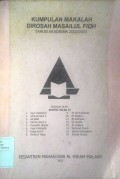 Kumpulan makalah dirosah Masailul Fiqh