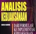 Analisis Kebijaksanaan